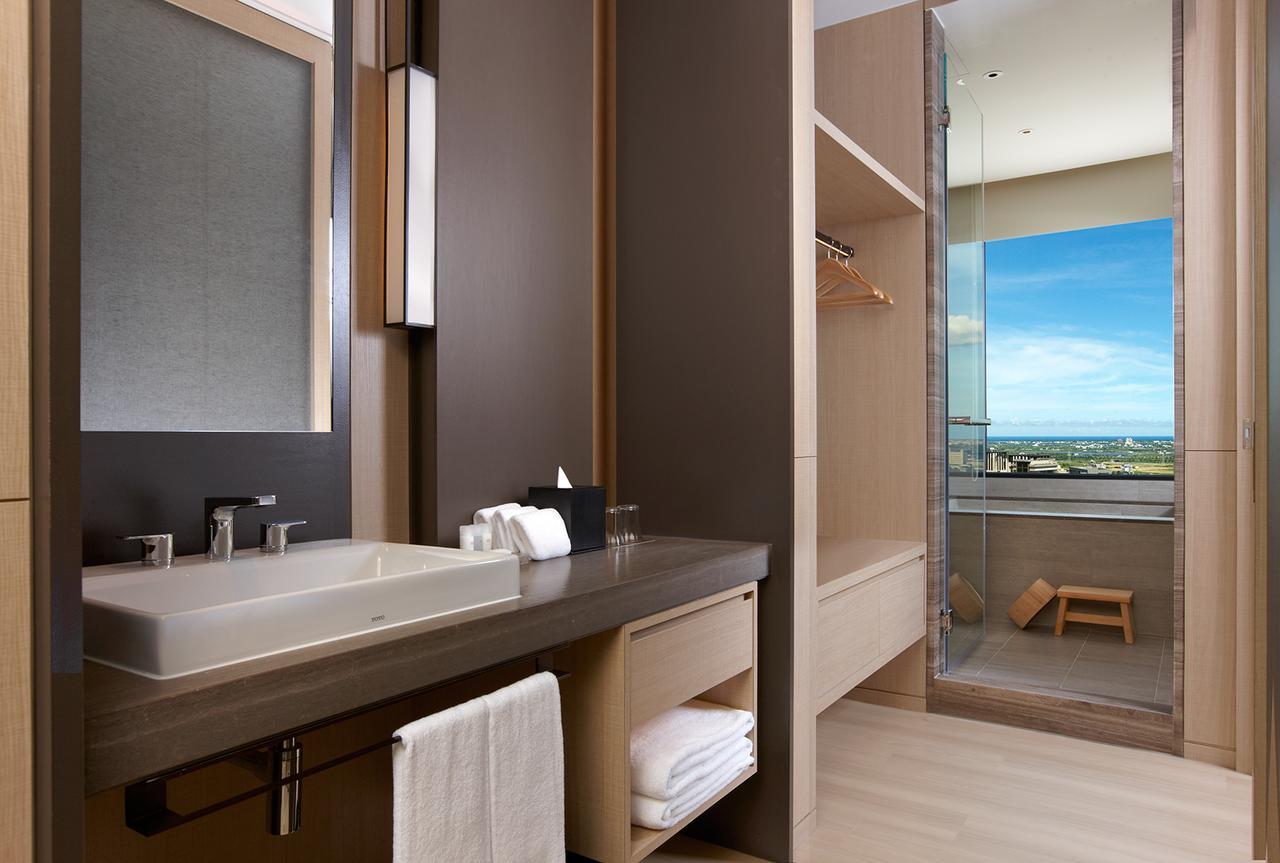 Mu Jiaoxi Hotel Exterior photo Bathroom