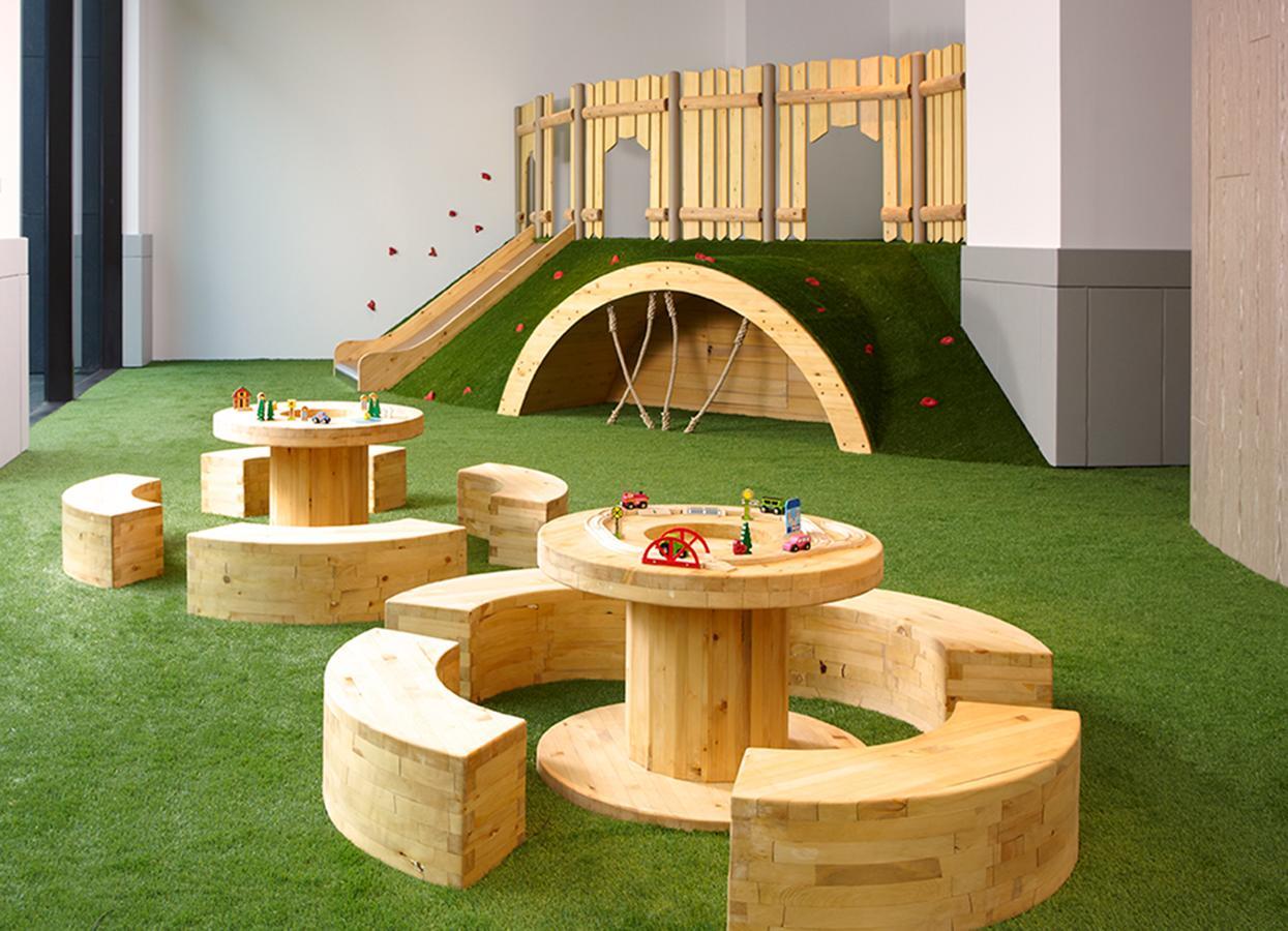 Mu Jiaoxi Hotel Exterior photo The children's area