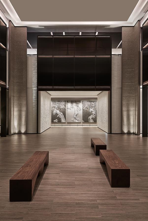 Mu Jiaoxi Hotel Exterior photo The interior of the museum